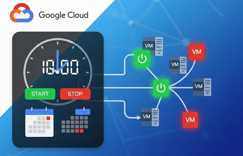 Schedule Start/Stop for your Google Cloud Virtual Machines